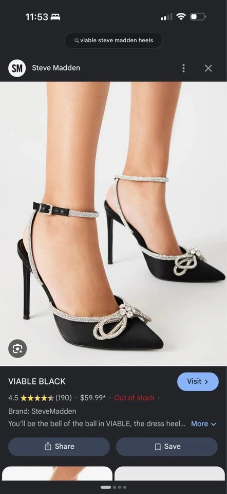 Steve Madden Viable Black 7.5 - photo 3