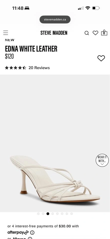 Steve Madden Edna Bone 7.5 - photo 4