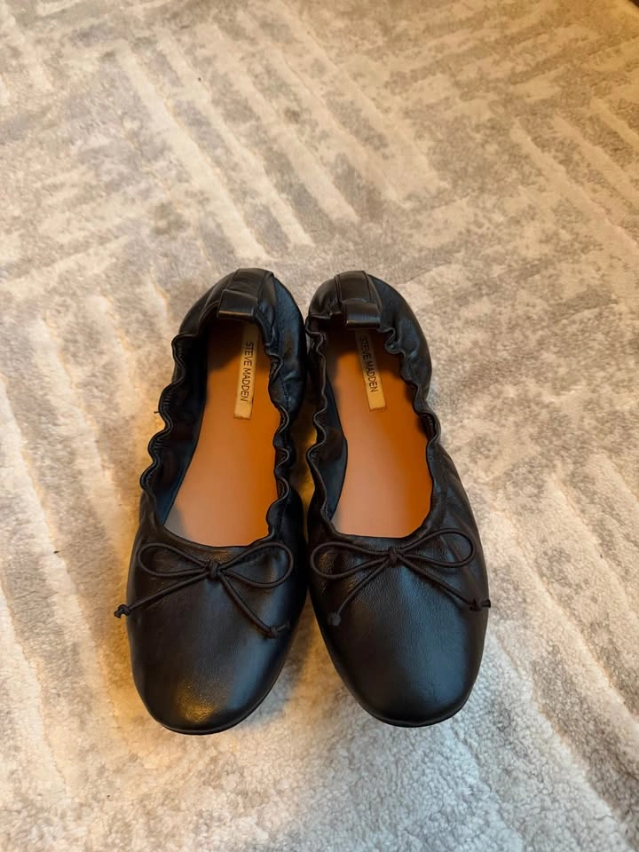 Steve Madden Lanti Black Flats 8.5 - photo 2