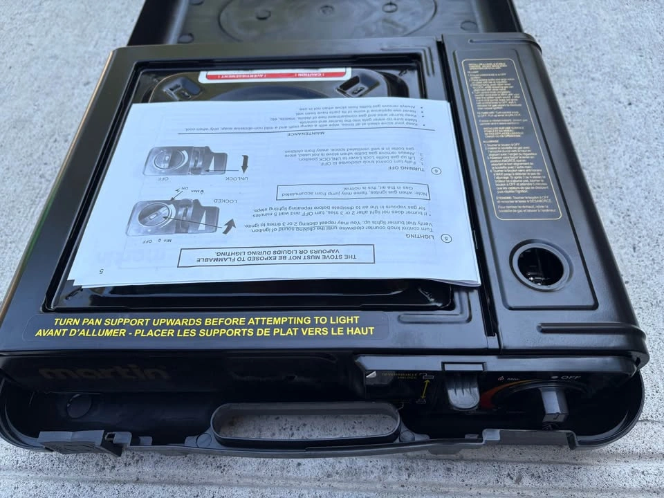 Martin Portable Gas Stove New - photo 4