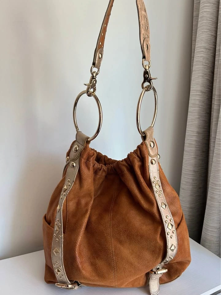 Kathy Van Zeeland Y2K Glam Hobo Bag Purse - photo 2