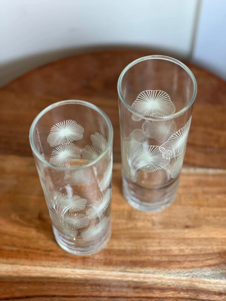 Vintage IKEA Atomic Sunburst Glasses by Nysgards Maria Bengtsson - photo 4