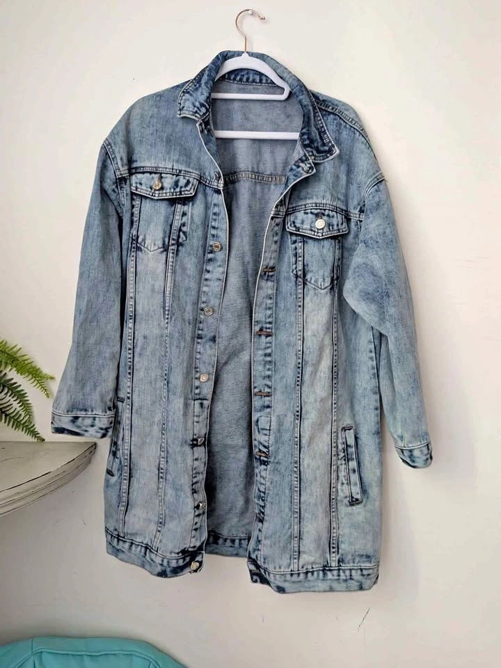 Retro (L) 80's Style Jean Jacket