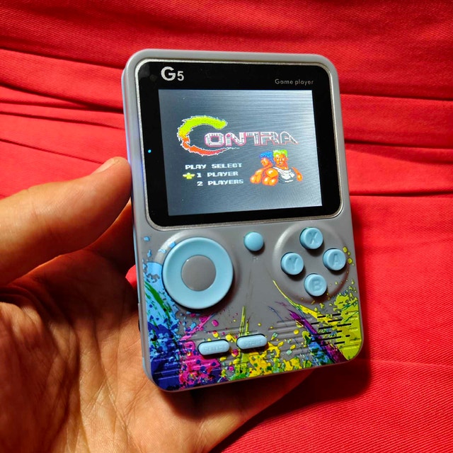 G5 Retro Handheld Game Console — 500 Games in 1! Brand New - photo 3