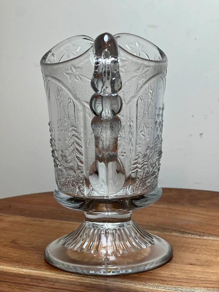 Antique 1883 EAPG "Canadian" 6" Glass Creamer Pitcher - photo 4
