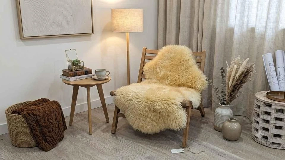 Faux Sheepskin Rug