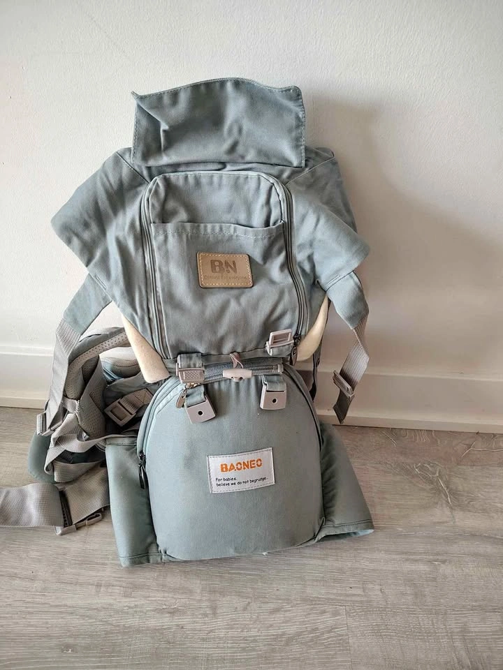 3 in 1 Ergonomic 360° Soft Baby Carrier - Light Blue