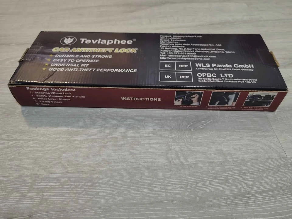 Tevlaphee Steering Wheel Lock - photo 2