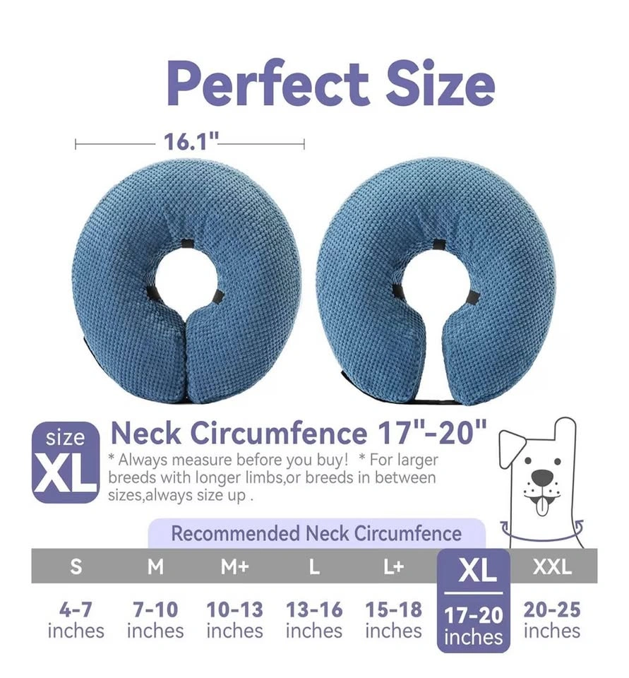 Loflaze Inflatable Dog Recovery Donut Collar - XXL - photo 3