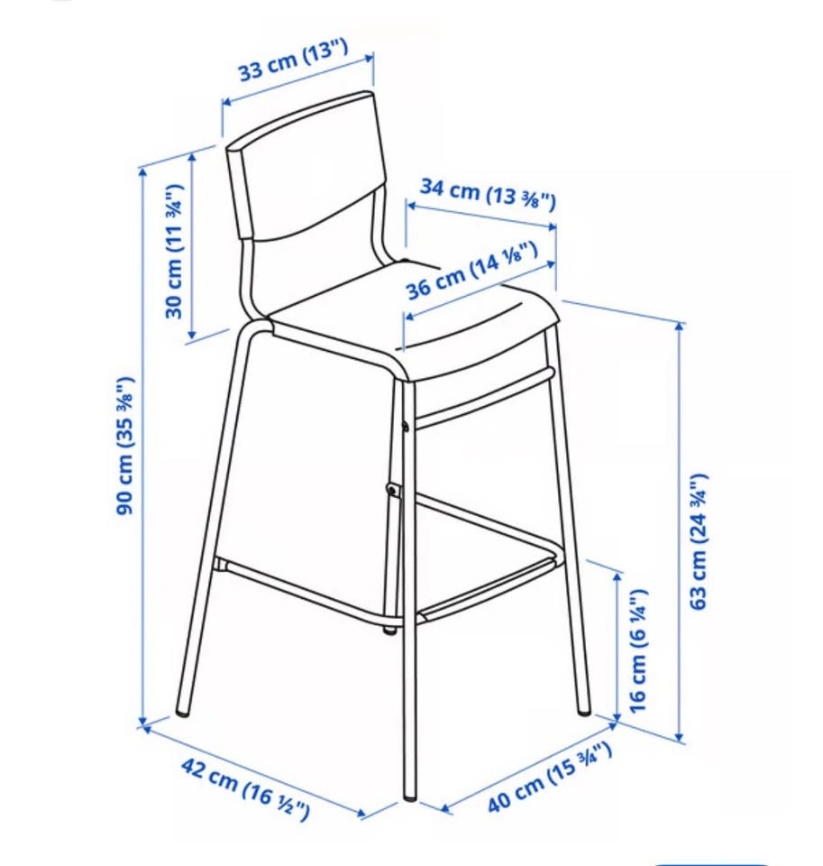 IKEA STIG Bar Stools – Brand New in Box! $40 each - photo 2