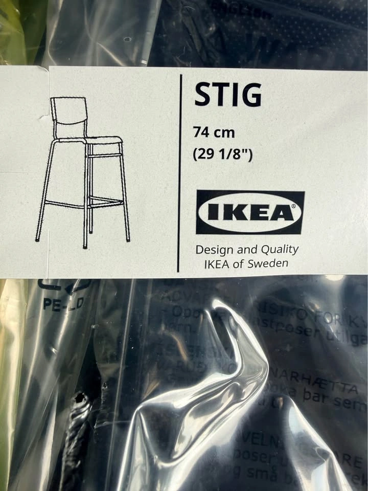 IKEA STIG Bar Stools – Brand New in Box! $40 each - photo 3