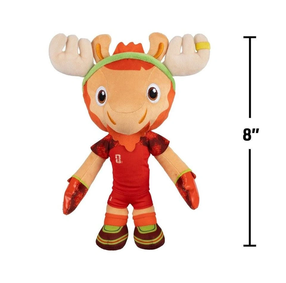 NEW FIFA World Cup 2026 Mascot Maple the Moose, 8" - photo 2