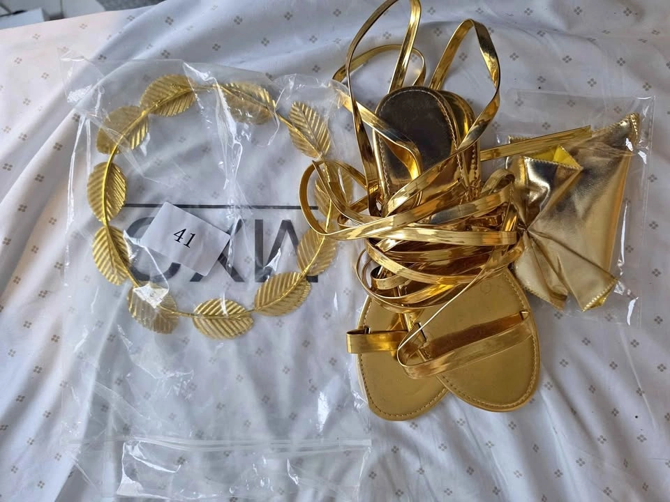Carnival Greek Goddess Costume Accessories Set