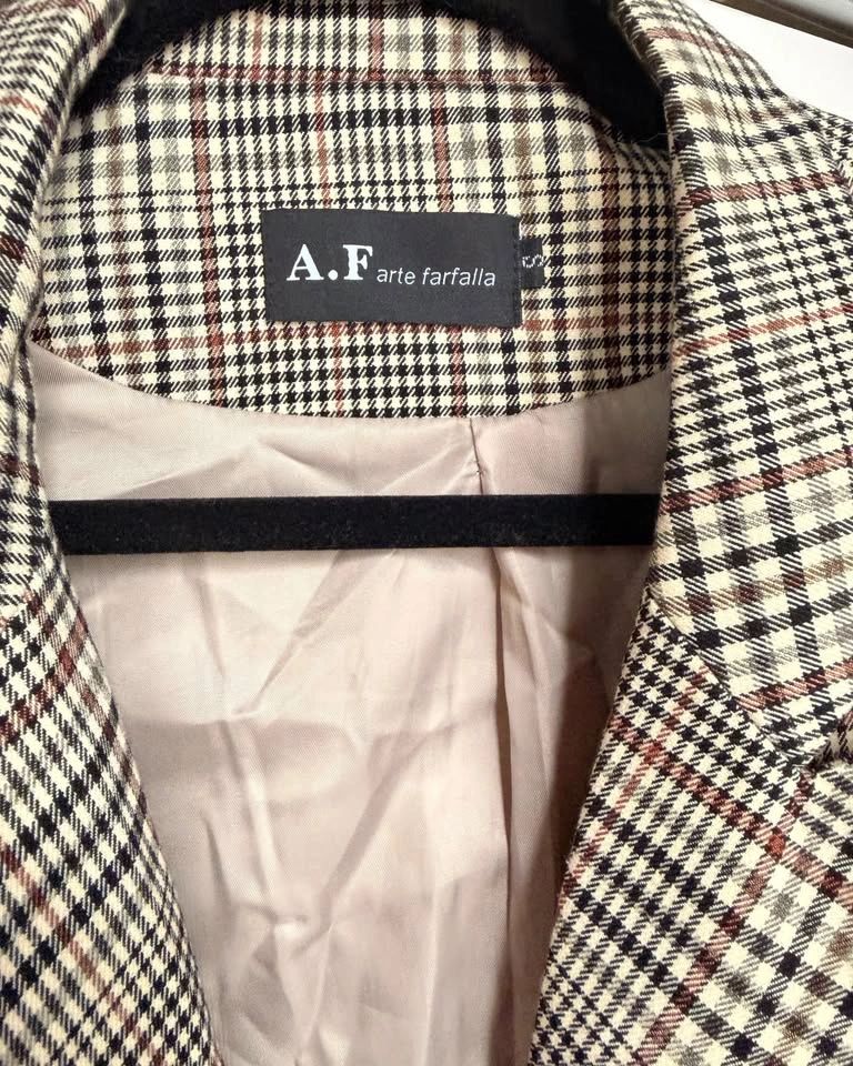 Plaid Womens Blazer – Small - photo 3