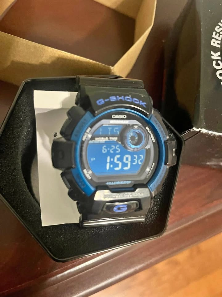 Casio G-Shock Watch Black Blue