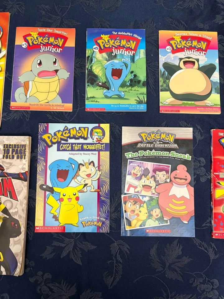 Pokemon books (11 total, including 1 colisium) - photo 2