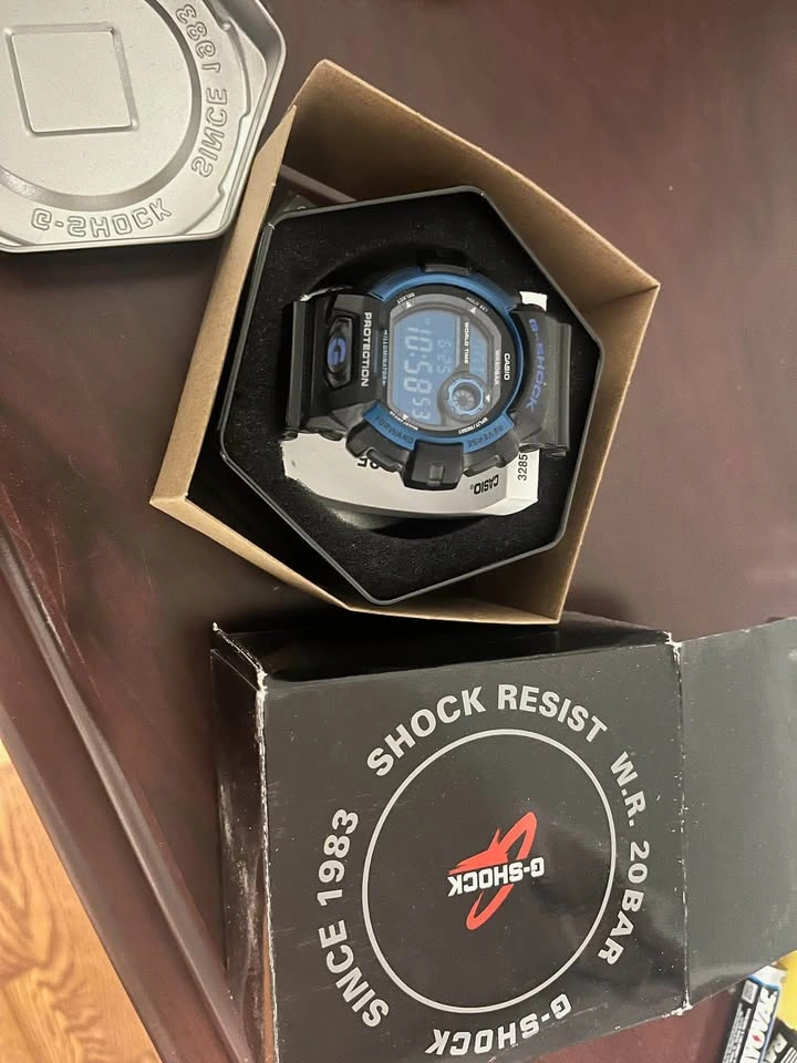 Casio G-Shock Watch Black Blue - photo 2