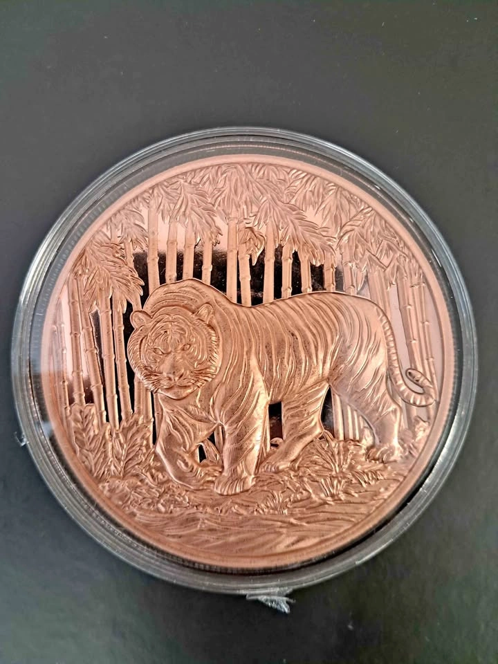 5oz High Relief Collectible 999 Fine Copper