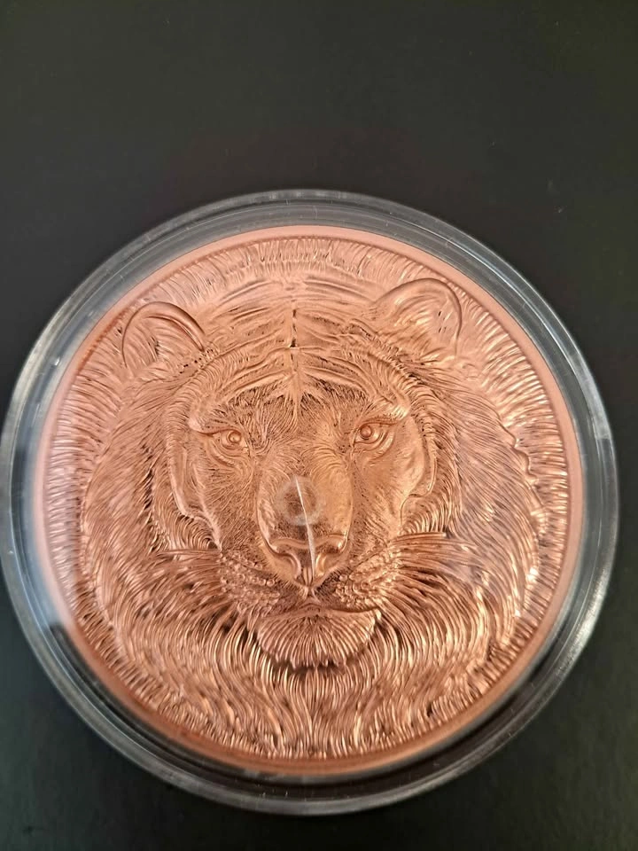 5oz High Relief Collectible 999 Fine Copper - photo 2