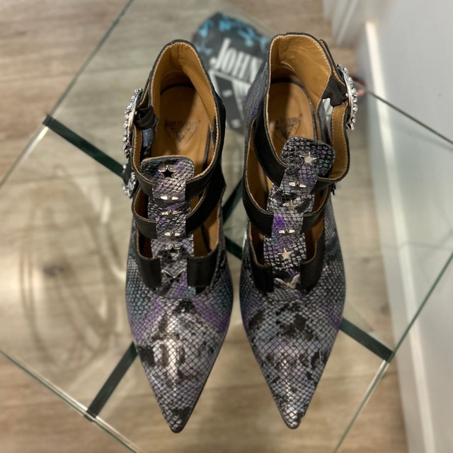 Size 12 John Fluevog Tammi Rose Booties - Never Worn - photo 2