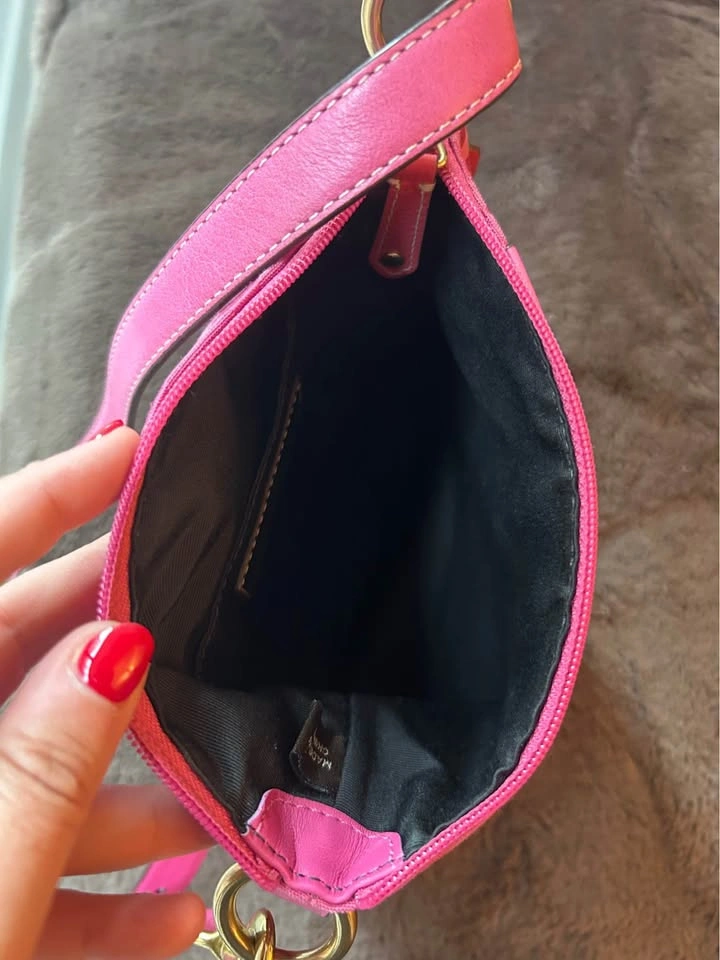 Coach Madison Hot Pink Crossbody Op Art - photo 3