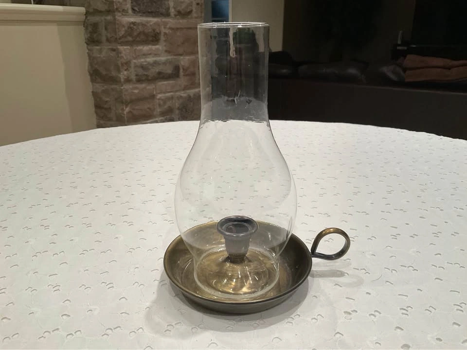 Vintage Heritage Brass Chamberstick Candle Holder - photo 2