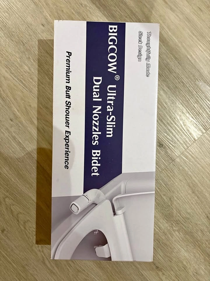 Big Cow ultra-slim dual nozzles bidet