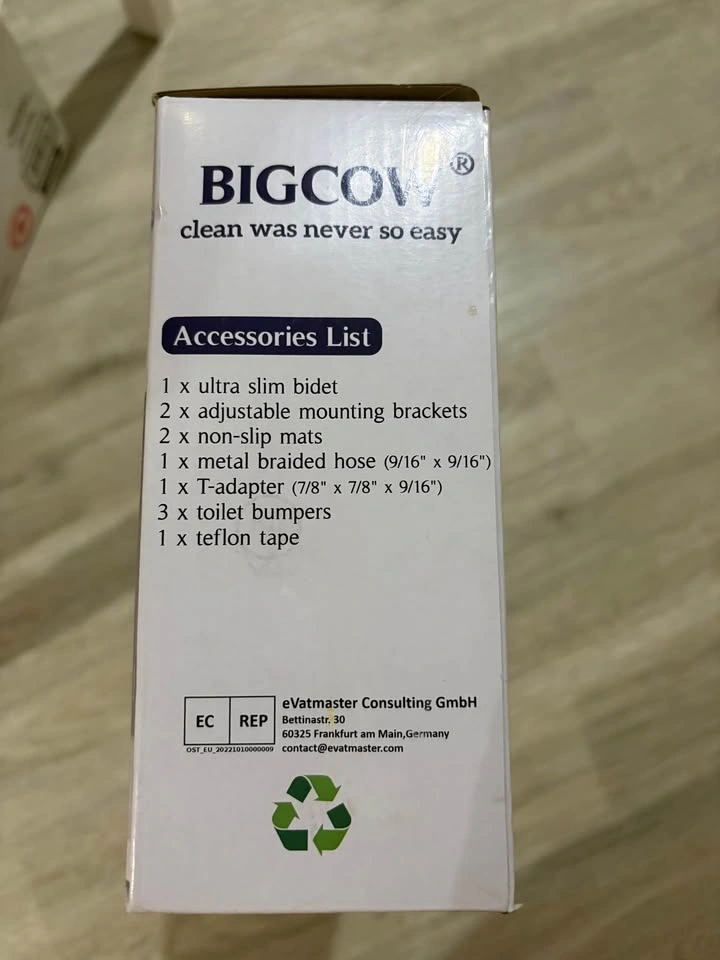 Big Cow ultra-slim dual nozzles bidet - photo 3