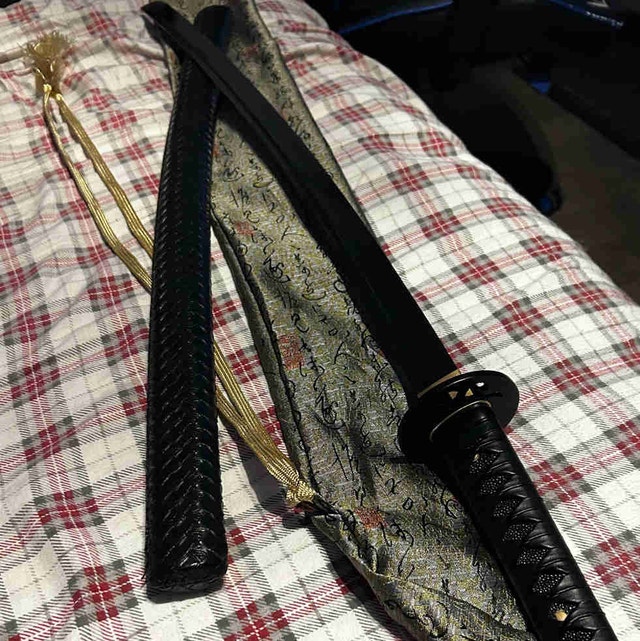 1060 carbon steel katana - photo 3