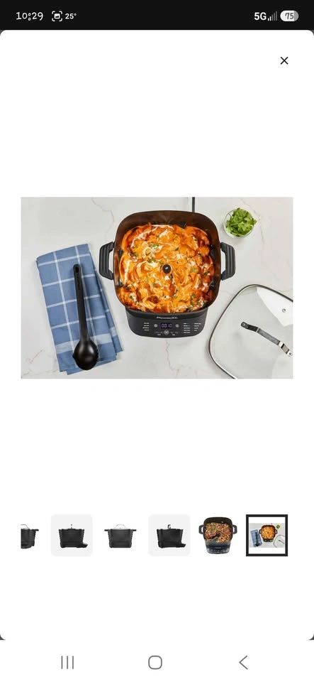 Slow cooker with stirring attachment - photo 4