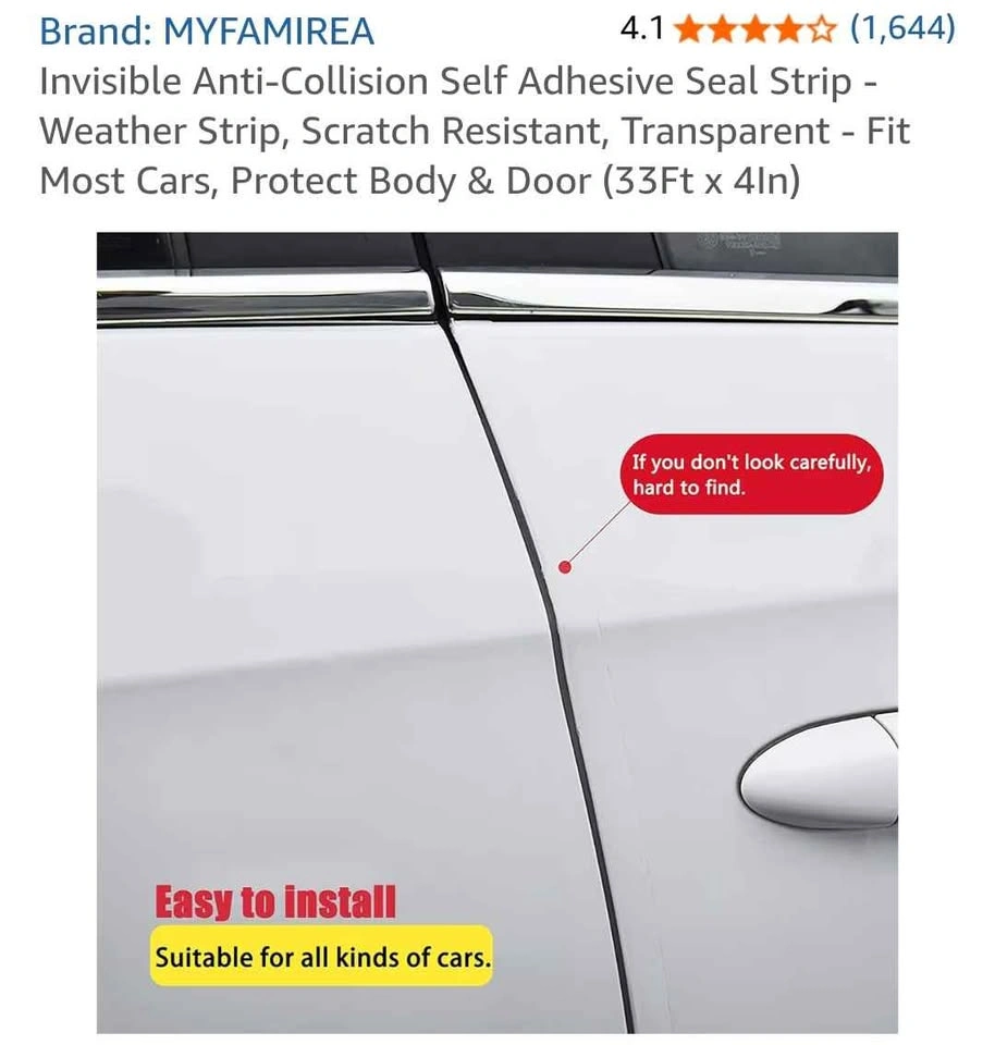 Car transparency tape - photo 4