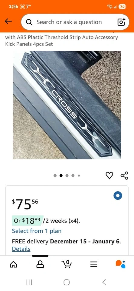 2026 Toyota Corolla Cross Door Skid Protectors - photo 4