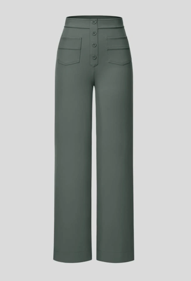 NWT Halara Day Stretch High-Waist Pants Olive M Petite 28” insea - photo 5