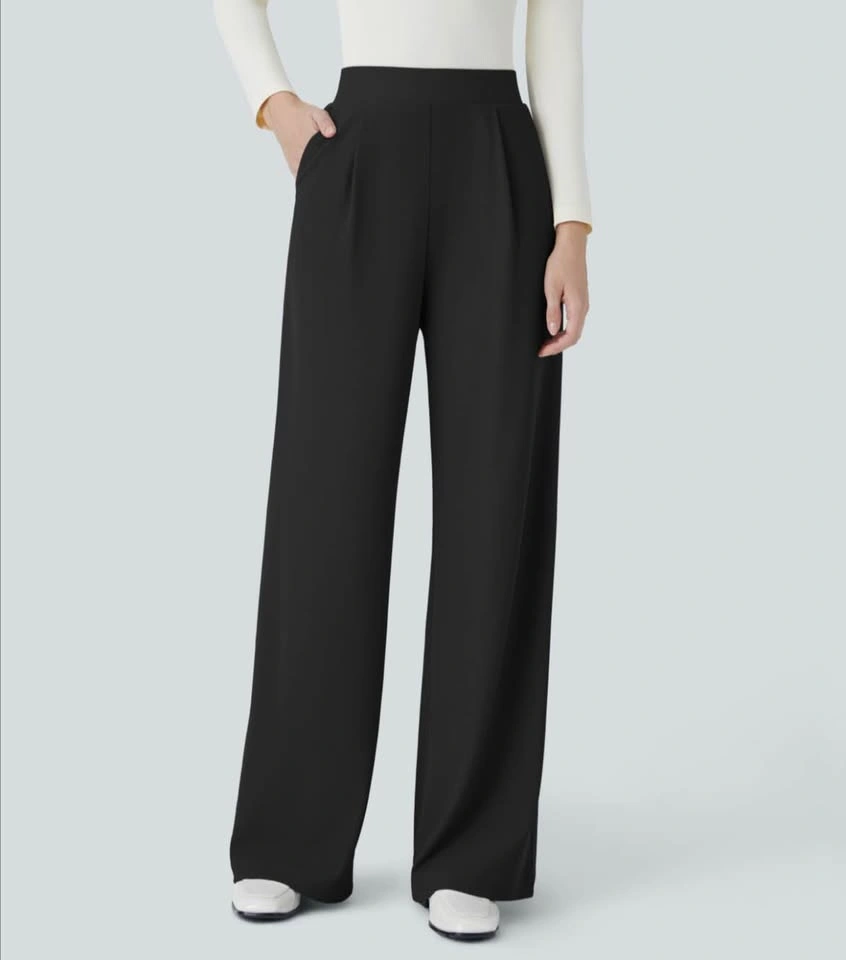 NWT Halara Flex MicroWaffle Work Pants XS Extra Petite - photo 3