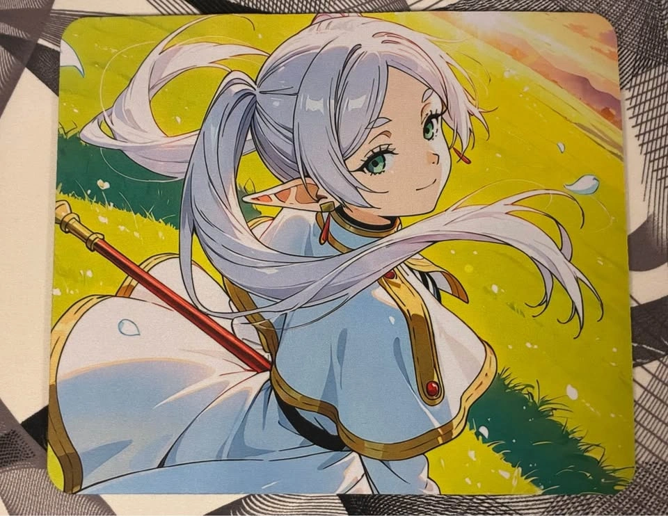 Frieren Mousepad w/ Keychain - photo 2