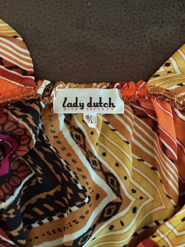 Lady Dutch Sleeveless Geometric Top - photo 2