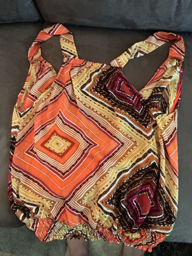 Lady Dutch Sleeveless Geometric Top - photo 3