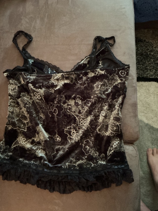 Floral Velvet Cami large - photo 2