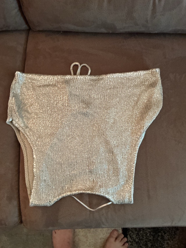 Soaked in Luxury Gold Shimmer Vest - photo 3