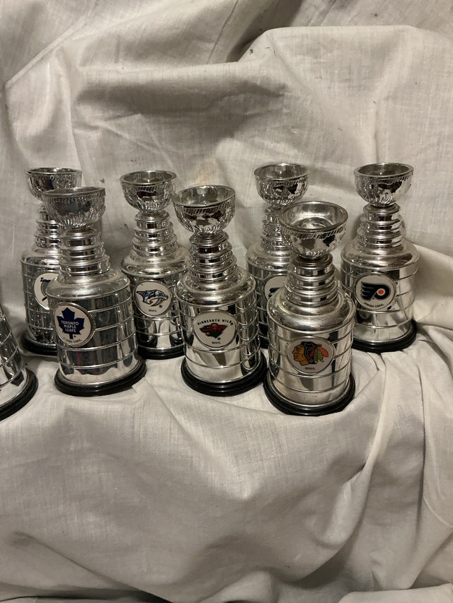 NHL Team Replica Stanley Cup Trophy Collection - photo 3