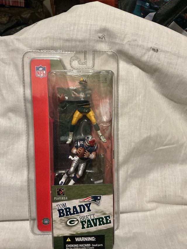McFarlane Toys NFL Tom Brady Brett Favre Two-Pack
