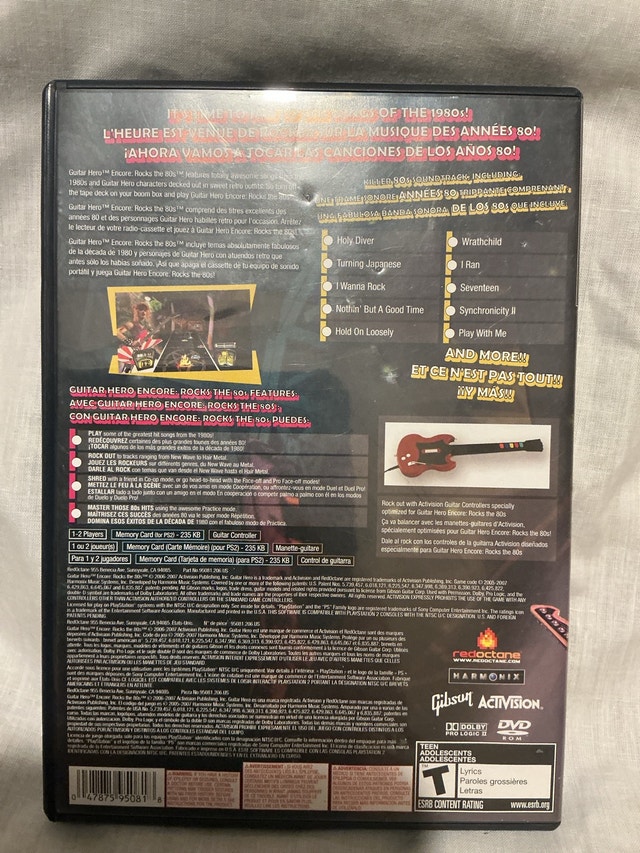 Activision Guitar Hero Encore Rocks the 80s - photo 2
