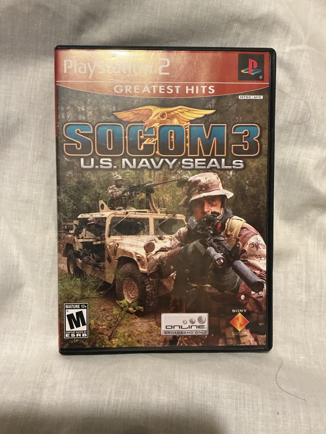 Sony SOCOM 3 U.S. Navy SEALs PlayStation 2