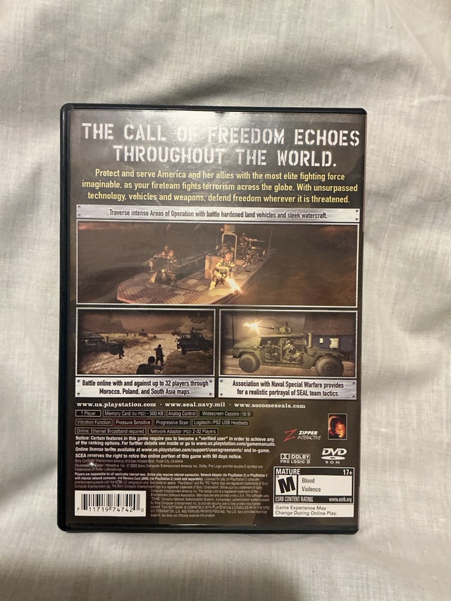 Sony SOCOM 3 U.S. Navy SEALs PlayStation 2 - photo 2