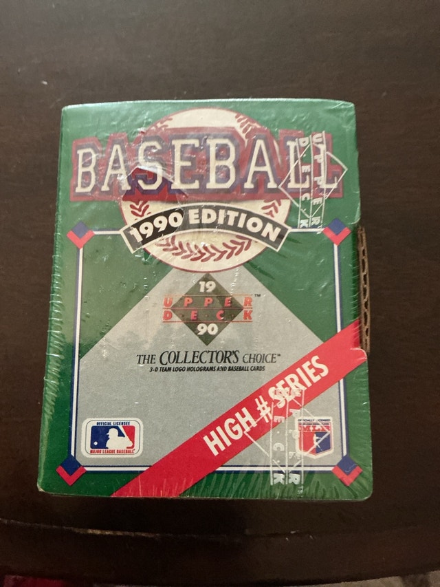 Upper Deck 1990 Baseball Cards High Series