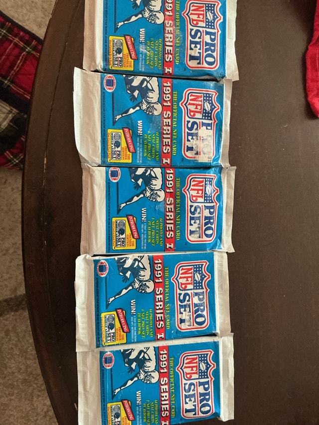 Pro Set 1991 NFL Football Cards
