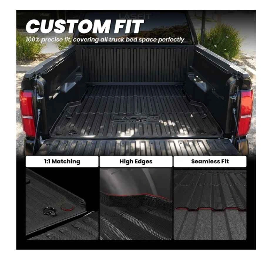 Brand new LASFIT 6ft Truck Bed Mat for Toyota Tacoma - photo 2
