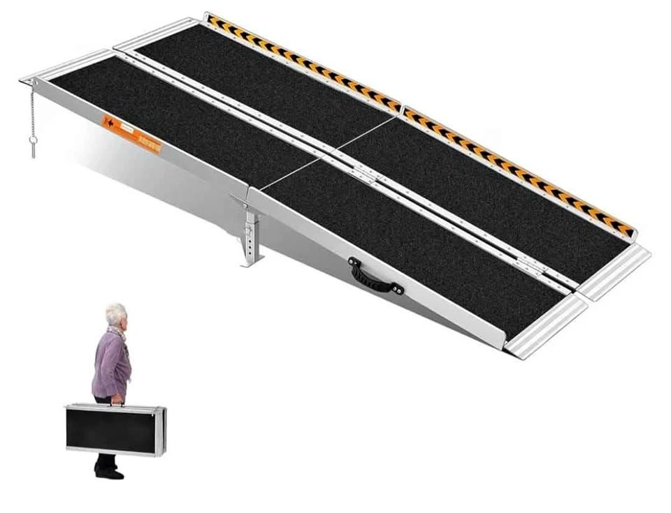 Brand new 5FT Aluminum Portable Wheelchair Ramp