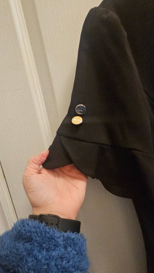 DKNY Black Flare Mini Dress - photo 2