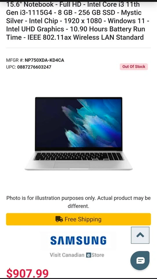 Samsung Galaxy Book 15.6" Laptop - photo 2